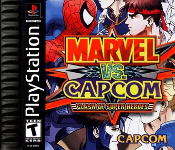 Marvel vs Capcom - Clash of Super Heroes (US) box cover front